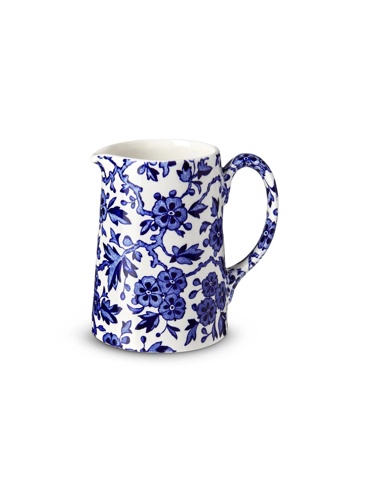 Burleigh Blue Arden Tankard Jug in small size on a white background