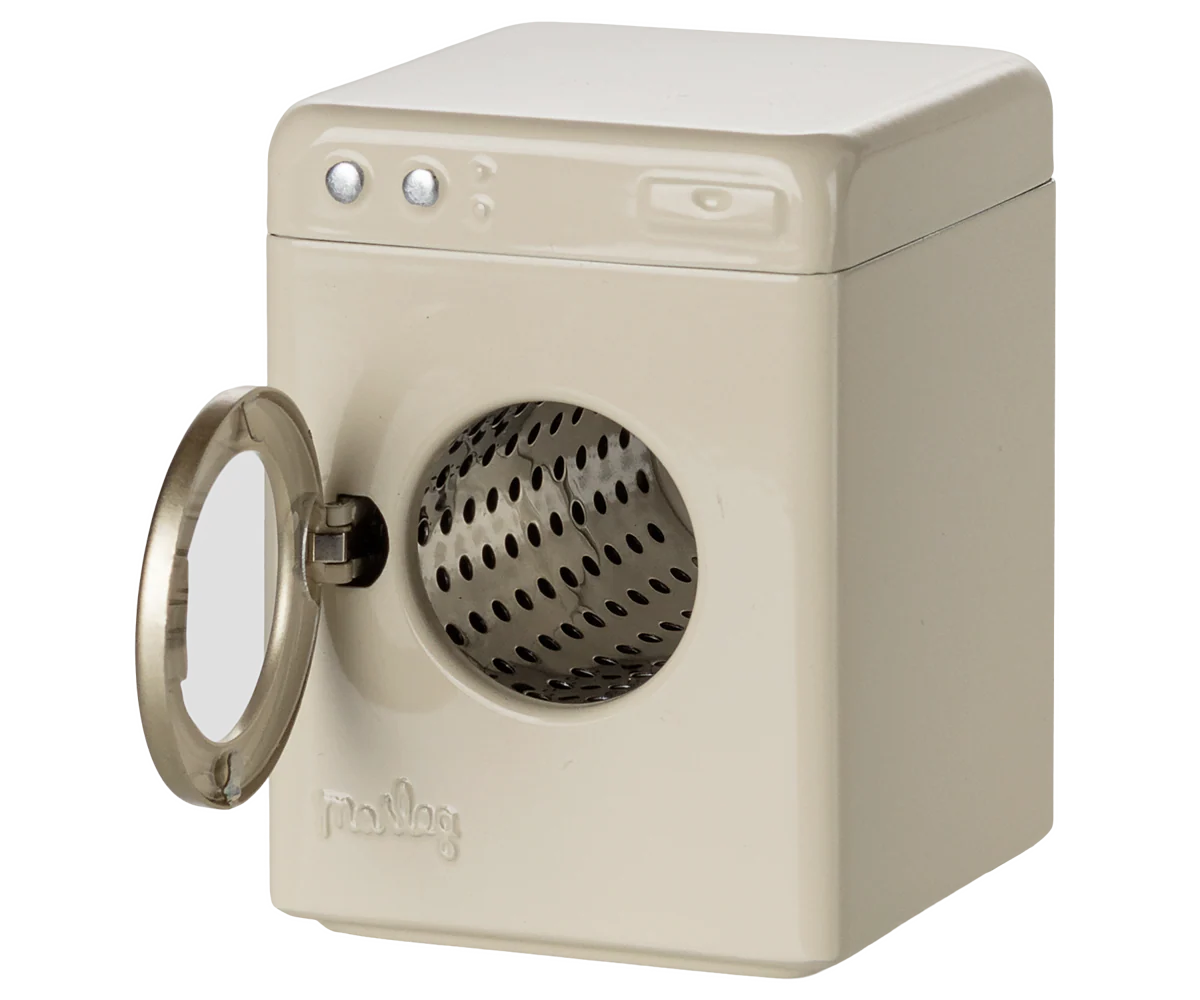 Maileg Mouse Washing Machine - Off White