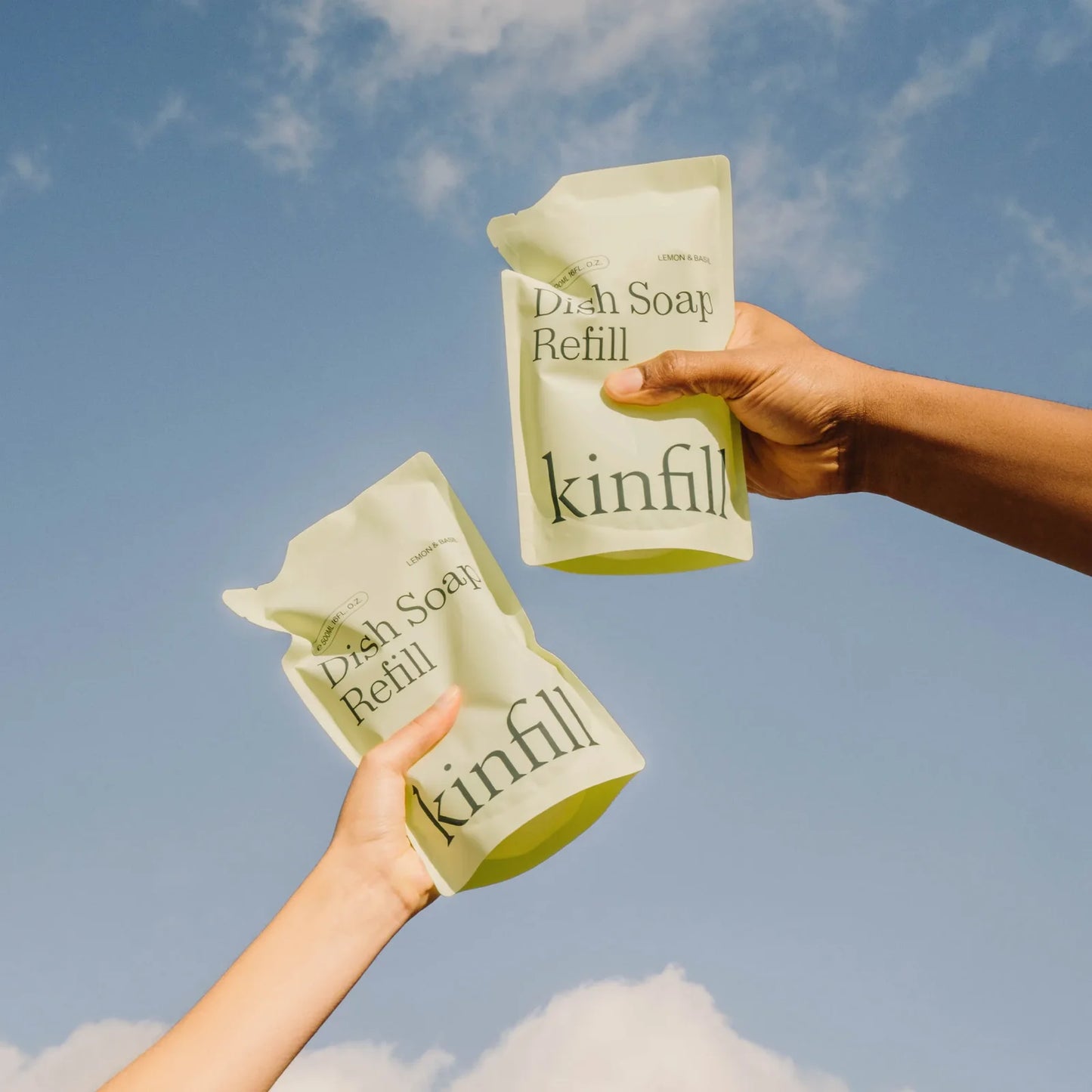 Kinfill Dish Soap Refill Lemon & Basil