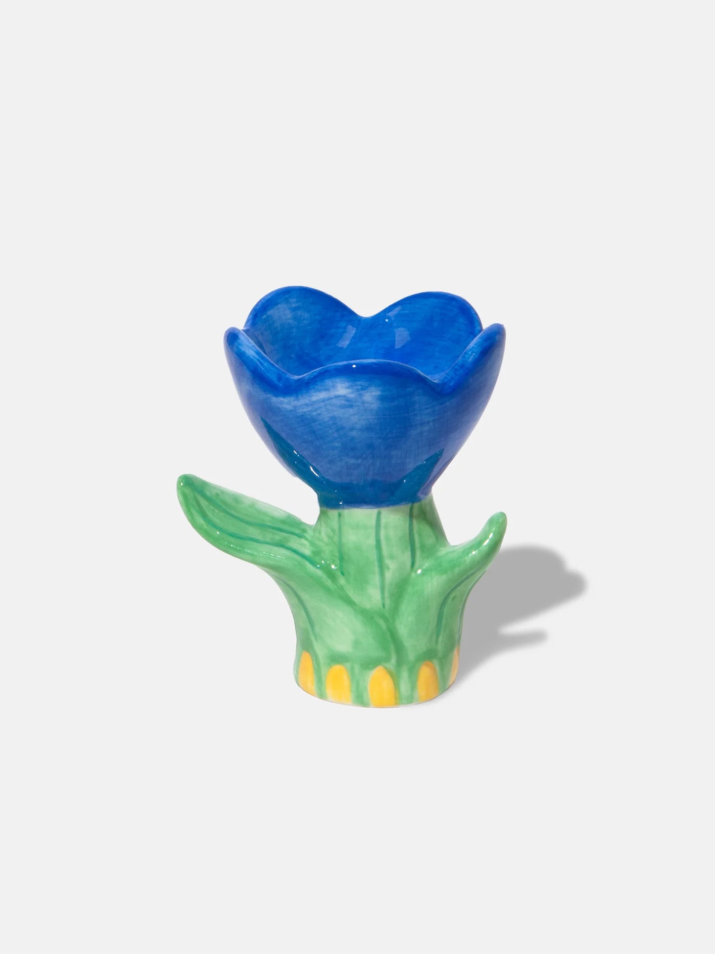 DOIY Ceramic Bloom Candle Holder