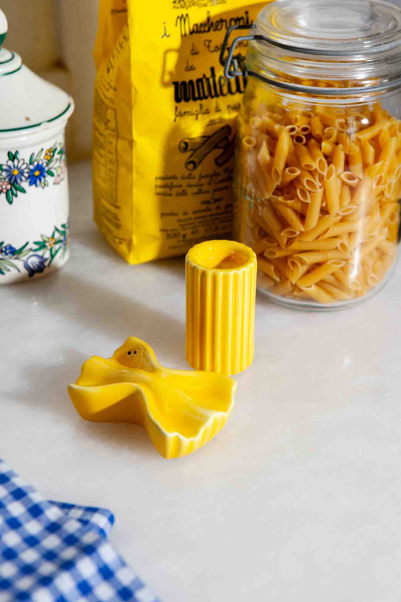 DOIY Dolce Vita Salt & Pepper Shakers Farfalle