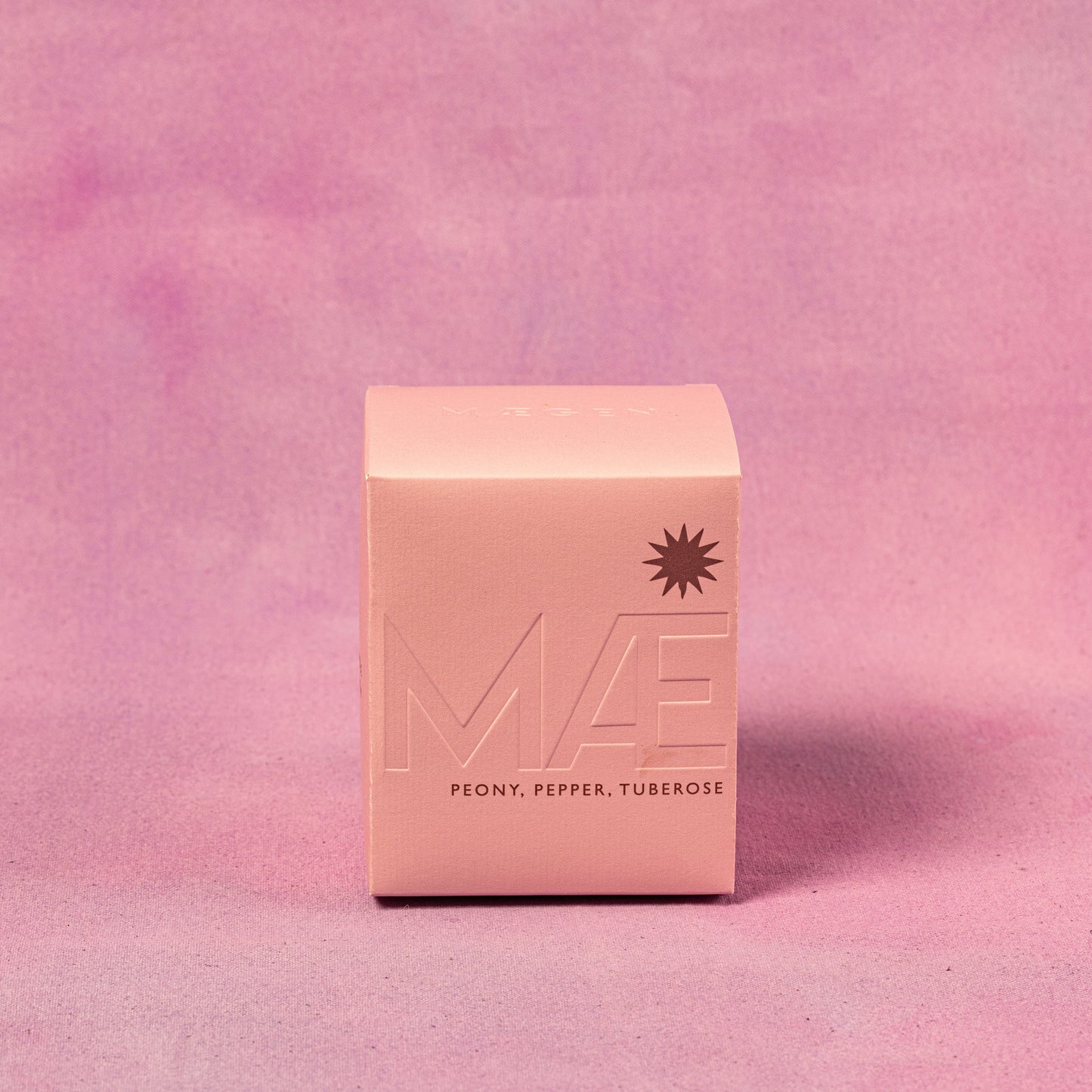 Maegen Good Candle - Pink / Star - Peony Tuberose