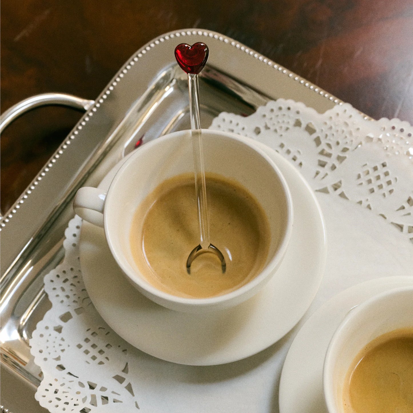 Lepelclub Heart Spoons Red
