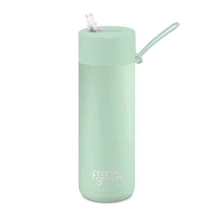 Frank Green Ceramic Reusable Bottle 595ml - Mint Gelato