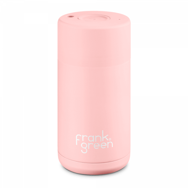 Frank Green Ceramic Reusable Cup 355ml in Blushed Pink