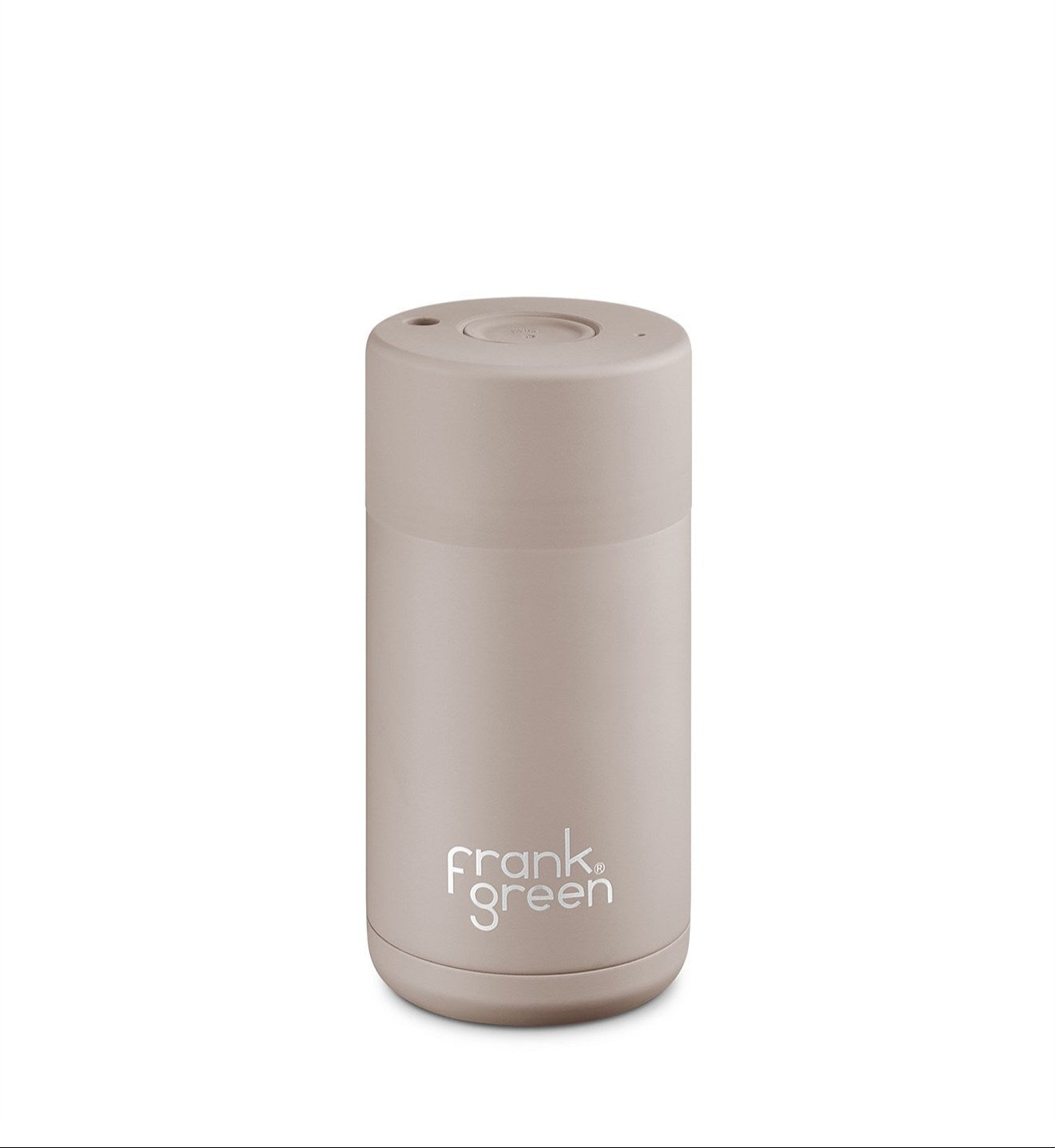 Frank Green Ceramic Reusable Cup 355ml in Moon Dust