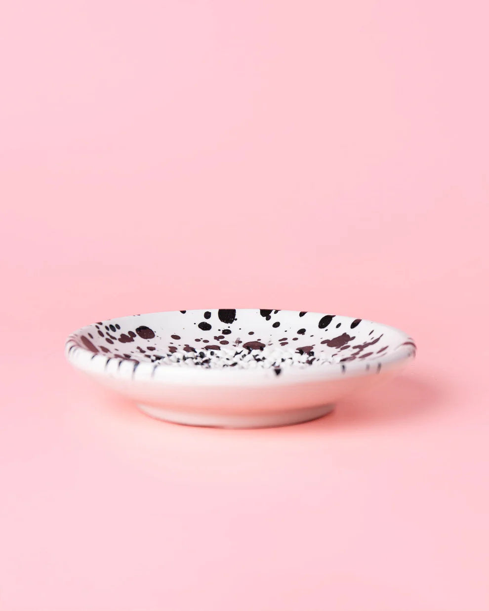 Tierra Cocida Small Ceramic Garlic Grater Plate - Granite