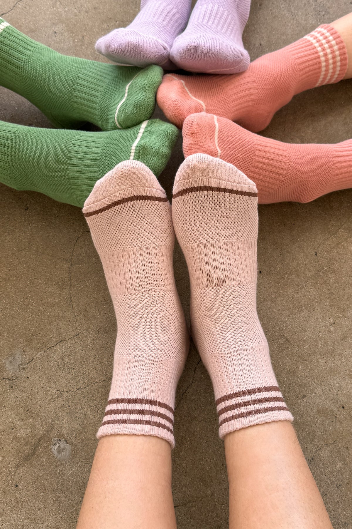 Le Bon Shoppe Girlfriend Socks - Bellini
