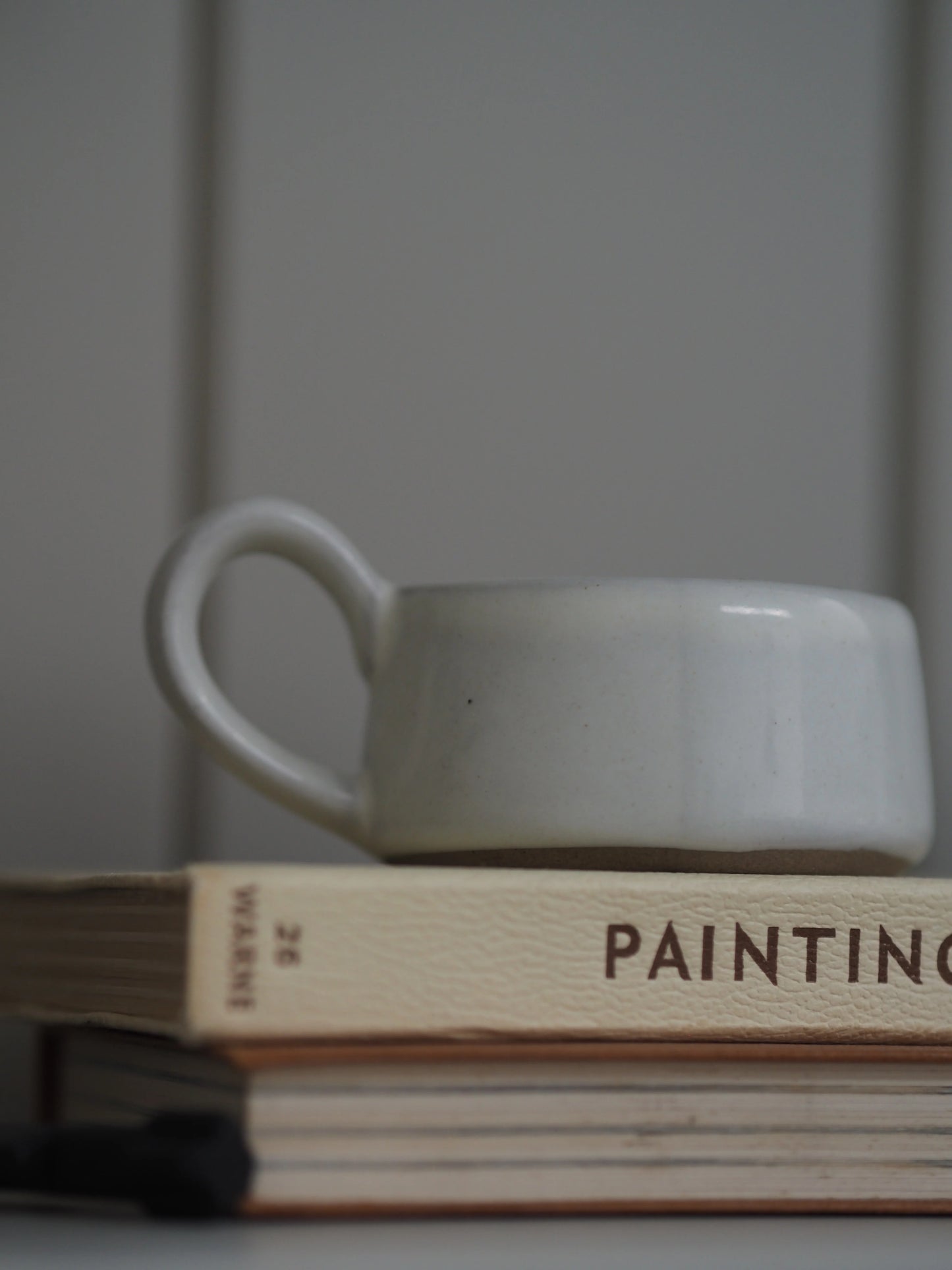 Morgan Wright Stoneware Tea Light Cup - Milk White