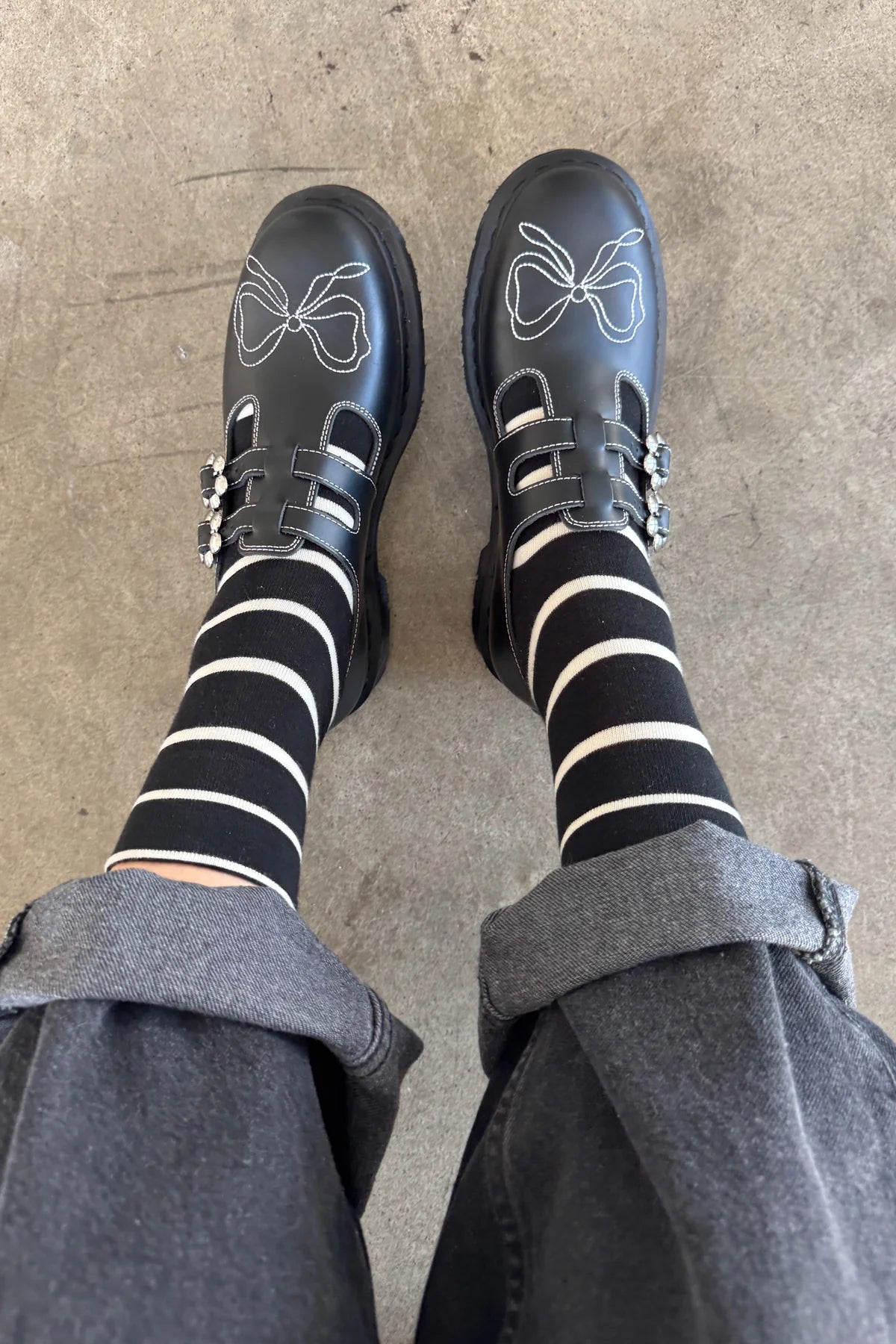 Le Bon Shoppe Wally Socks - Black