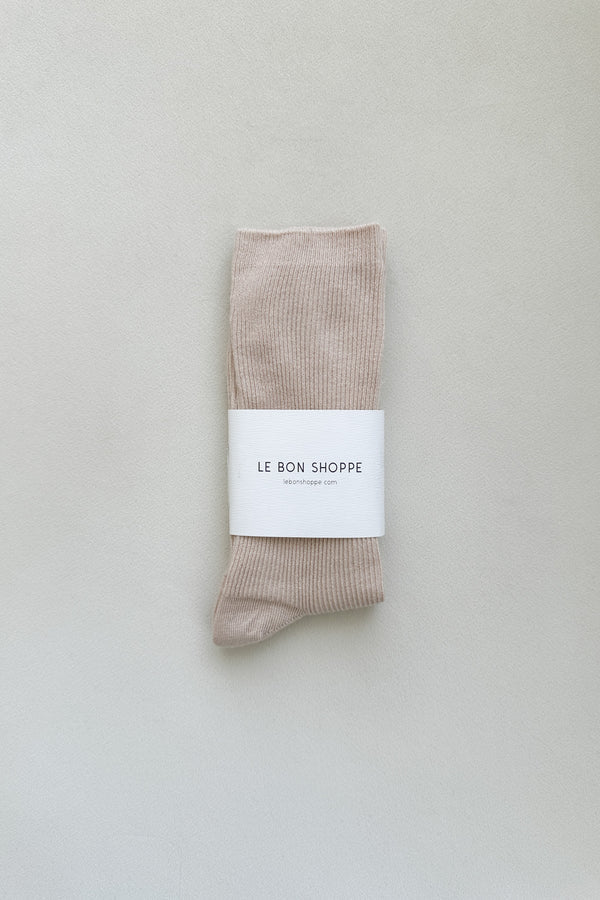 Le Bon Shoppe Trouser Socks - Eggnog