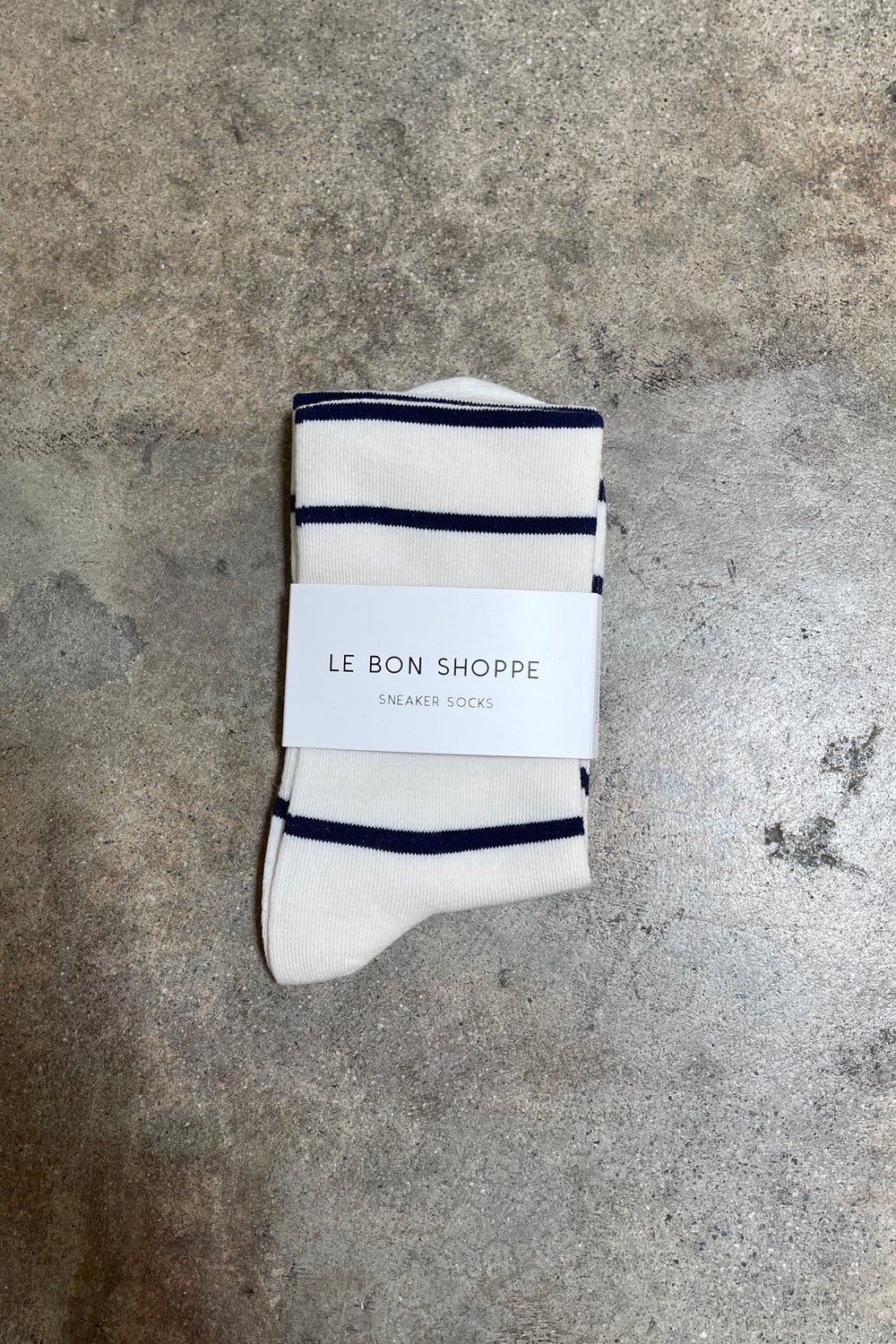 Le Bone Shoppe Wally Socks - Breton Stripe