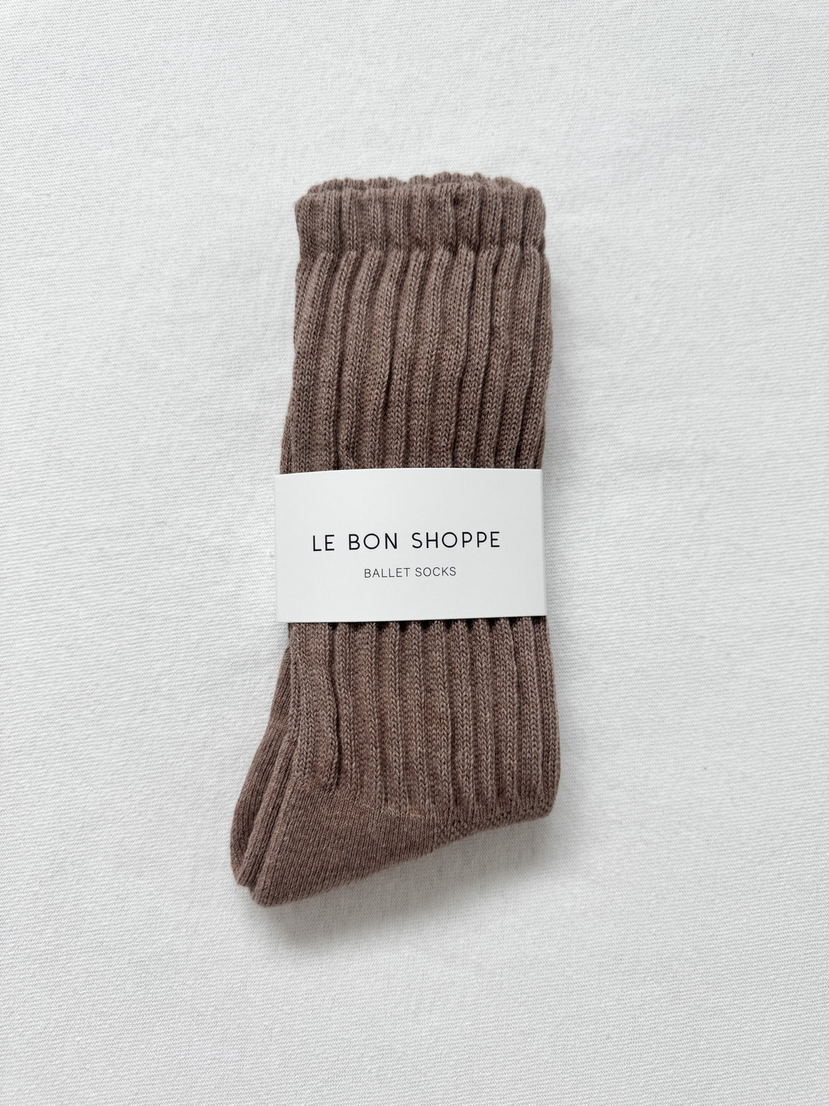 Le Bon Shoppe Ballet Socks - Mocha Mousse