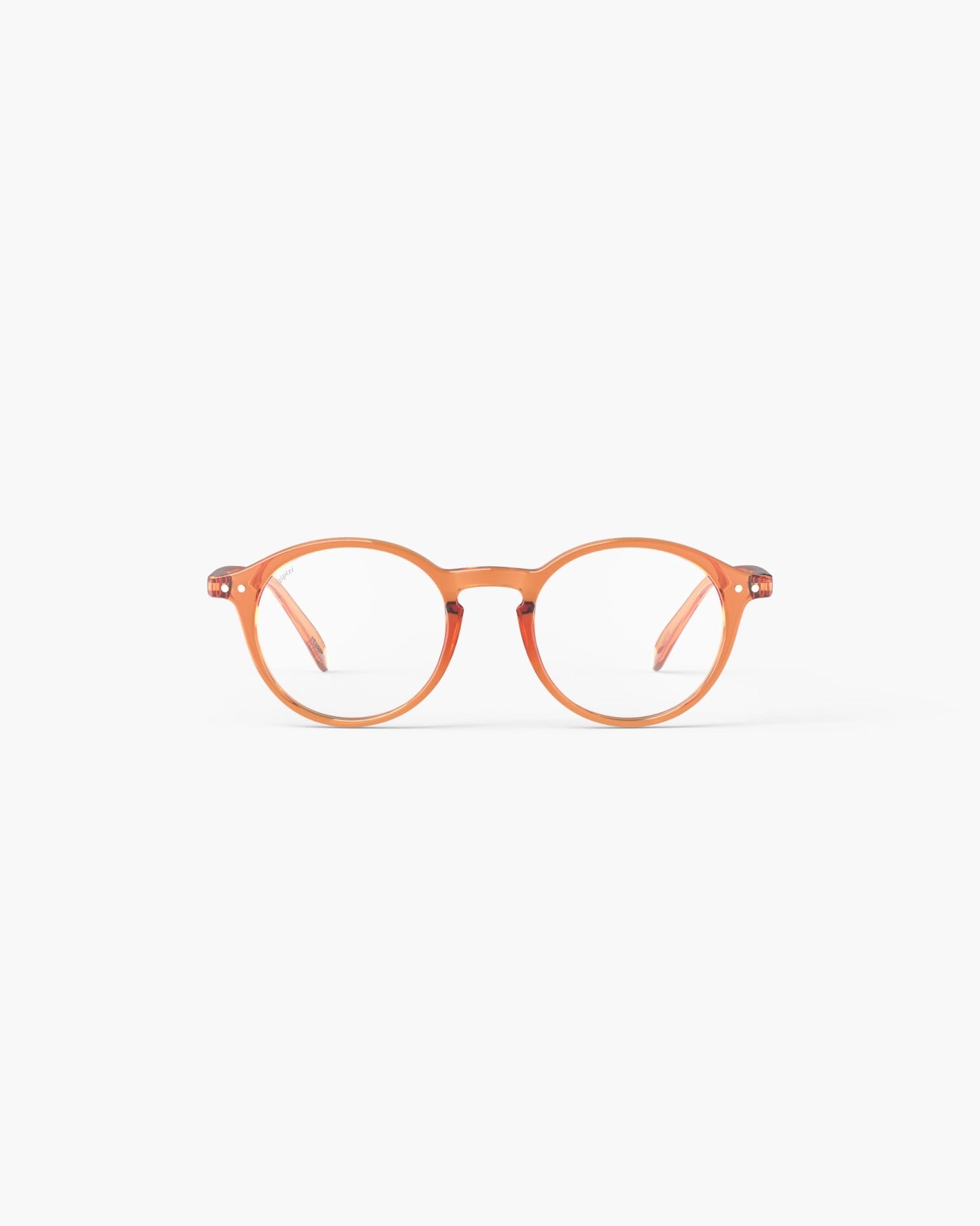 IZIPIZI Reading Glasses #D in Orange Smash colour