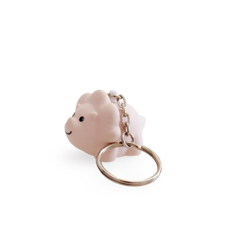 Juliette Dino Keyring - Pink