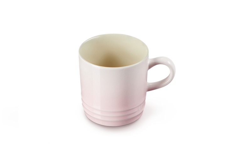 Le Creuset Stoneware Cappuccino Mug 200ml Shell Pink