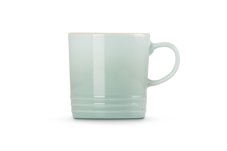 le creuset stoneware mug 350ml sage green