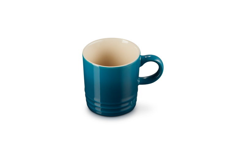 Le Creuset Stoneware 100ml Espresso Mug Deep Teal