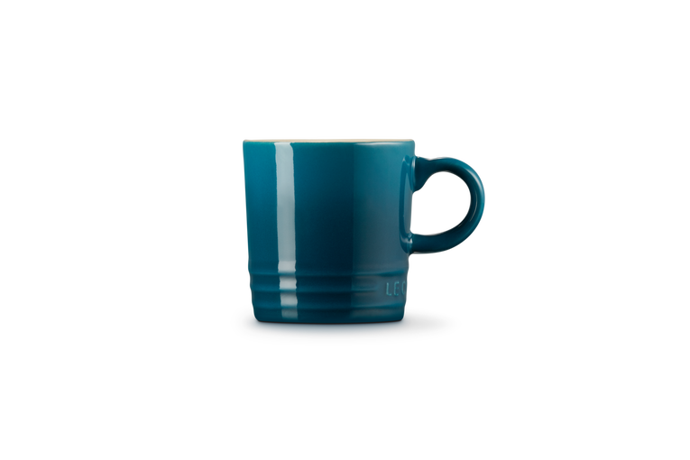 Le Creuset Stoneware 100ml Espresso Mug Deep Teal