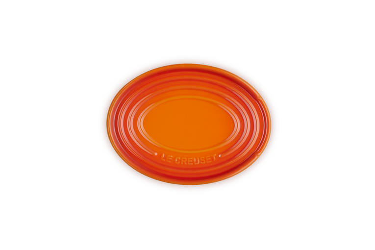Le Creuset Oval Spoon Rest in Volcanic