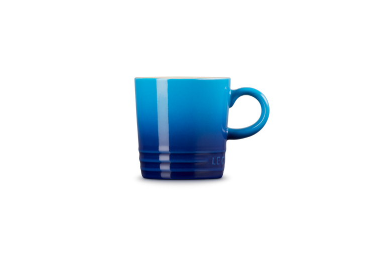 Le Creuset Stoneware 100ml Espresso Mug Azure Blue