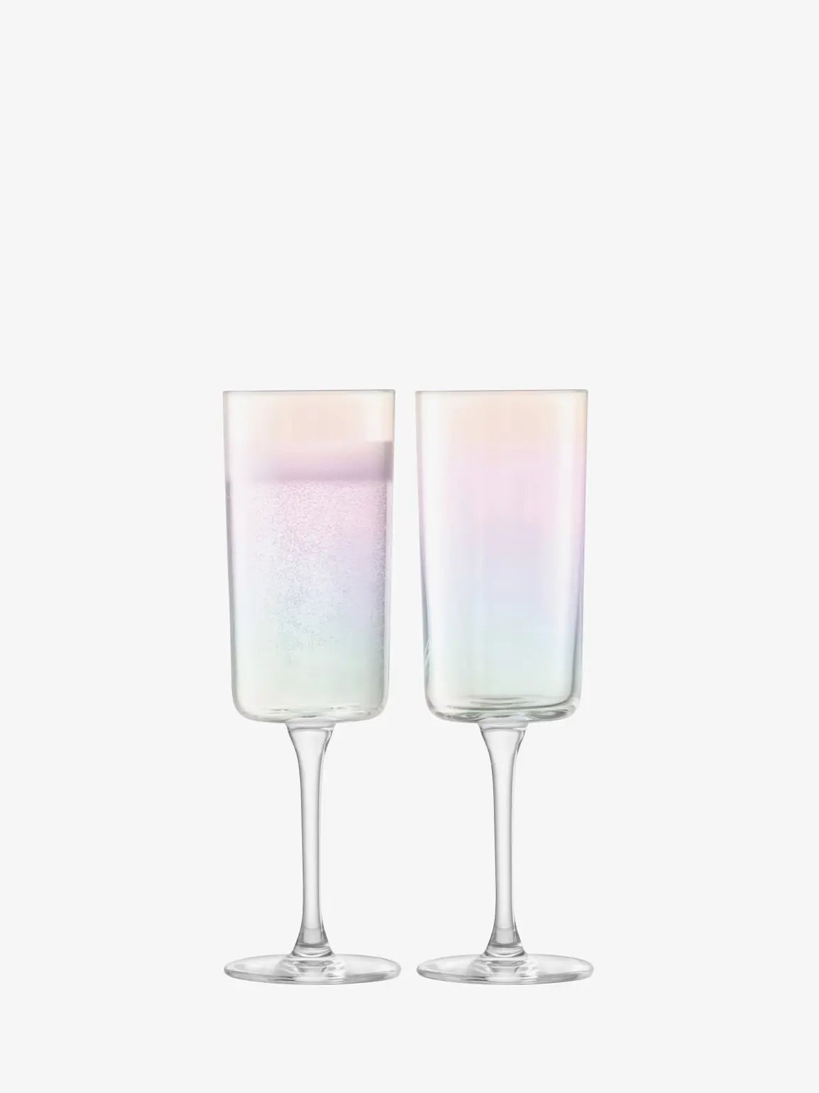 Set of 2 LSA Iridescence Champagne Flute 210ml