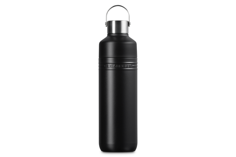 Le Creuset Insulated Water Bottle 1L in Black colour