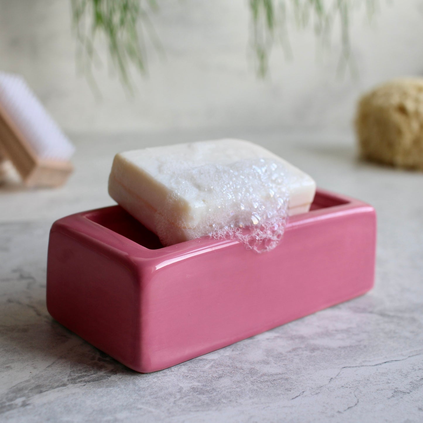StolenForm London Brick Soap Dish - Pink