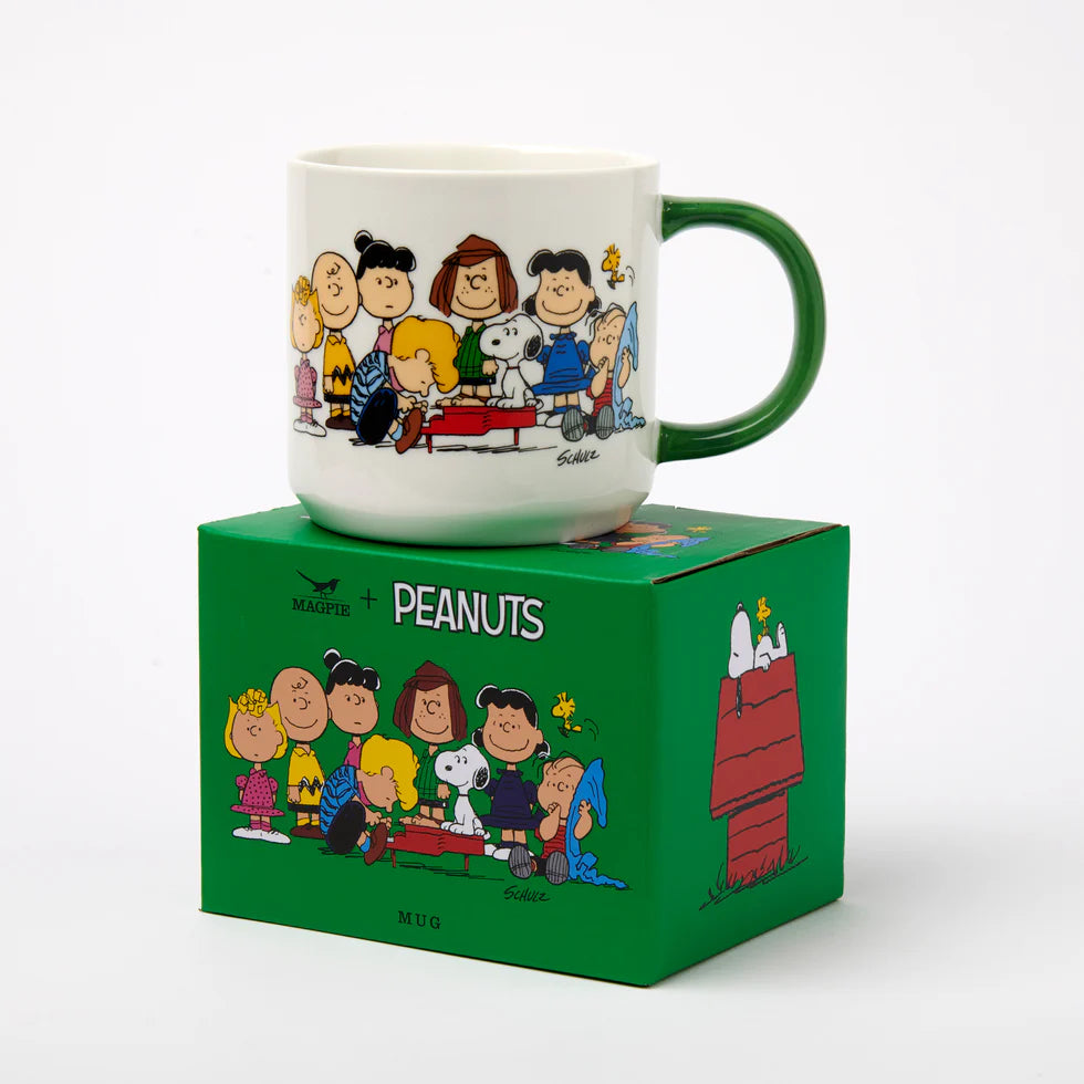 Magpie Peanuts Gang & House Mug