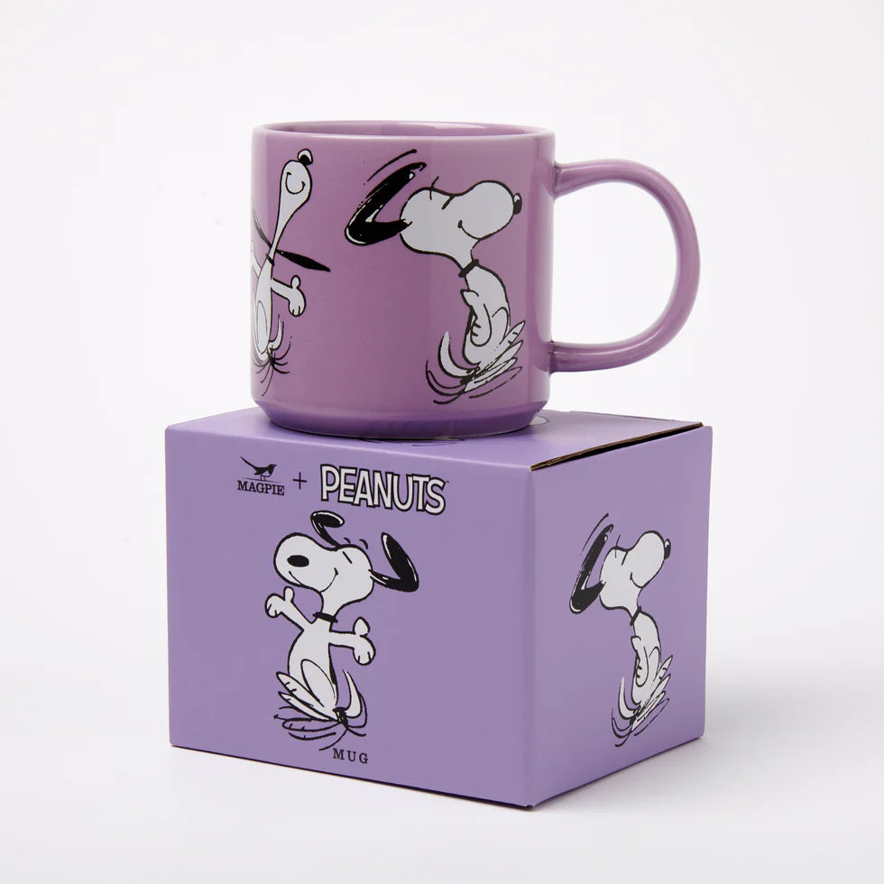 Magpie Peanuts Happy Dance Mug