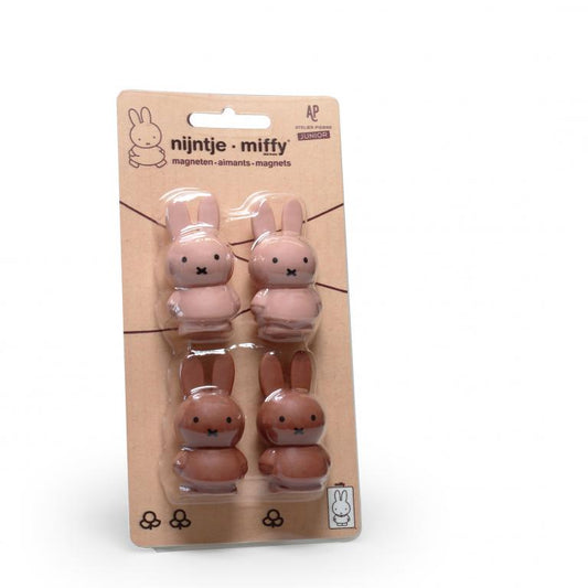 Miffy Magnets Pack of 4 - Powder Terra