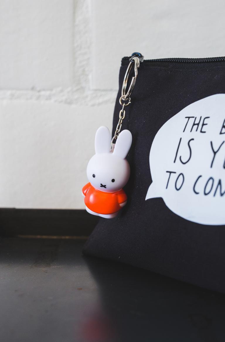 Miffy Classic Keyring - Orange/Red