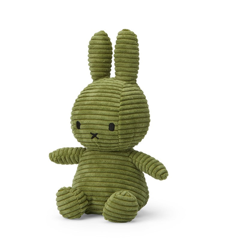 Miffy Corduroy Plush - Olive