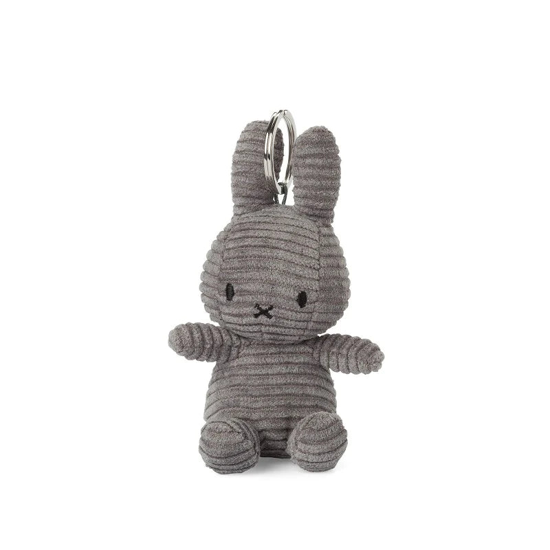 grey miffy keychain 