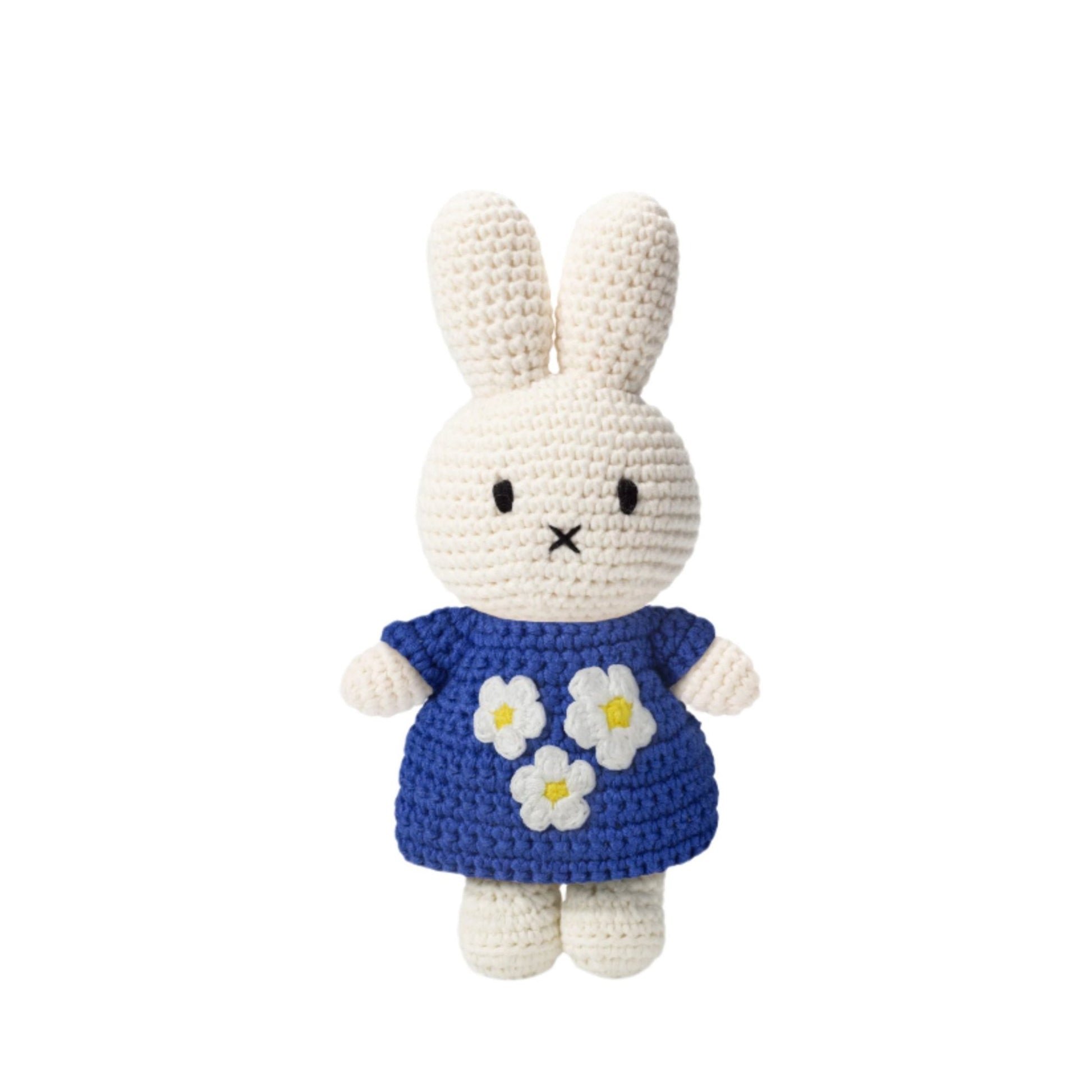 Miffy Handmade Crochet and Her Blue Birthday Dress