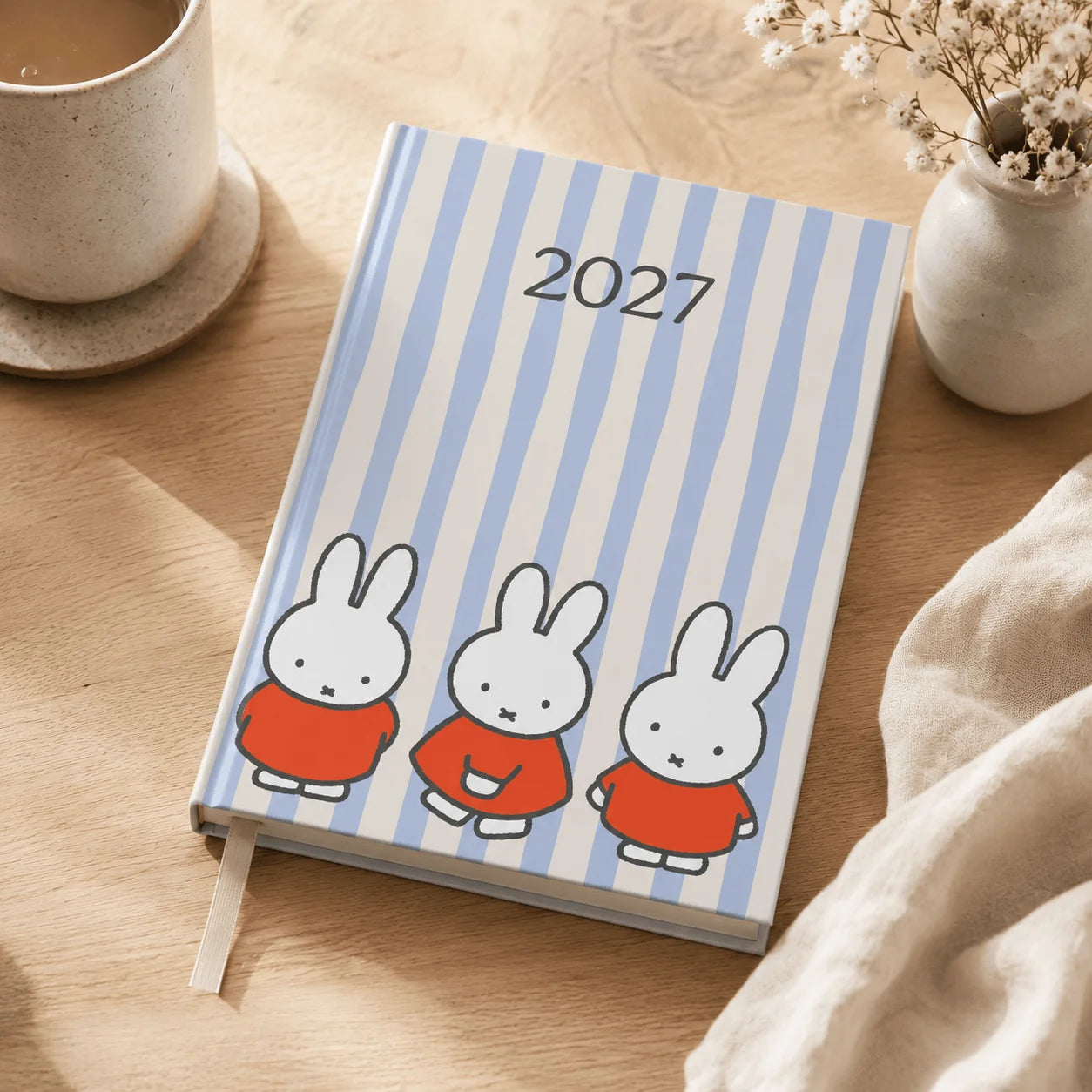 Miffy 2027 A5 Diary - Miffy Trio