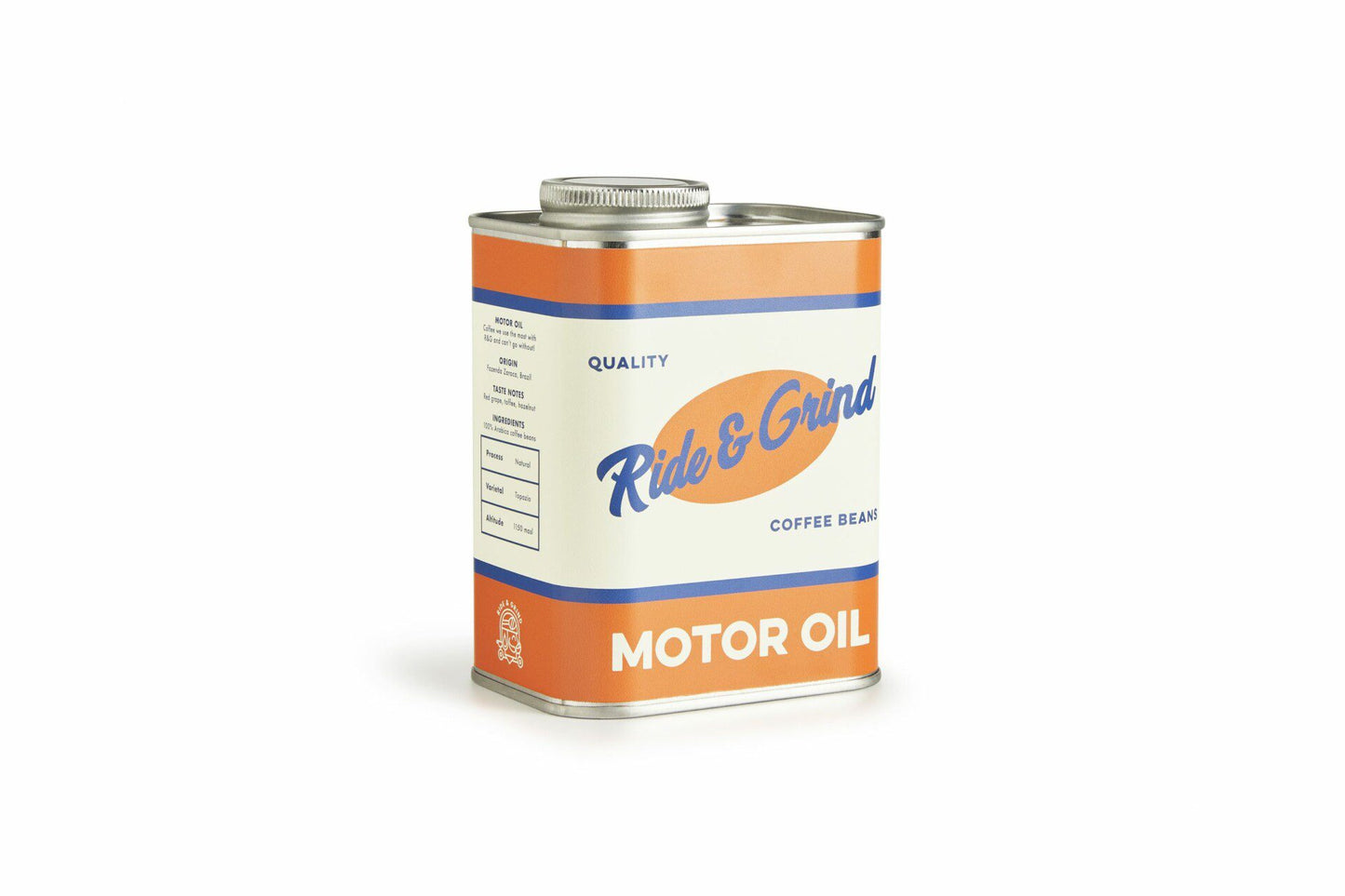 Ride & Grind Motor Oil Coffee Beans Tin