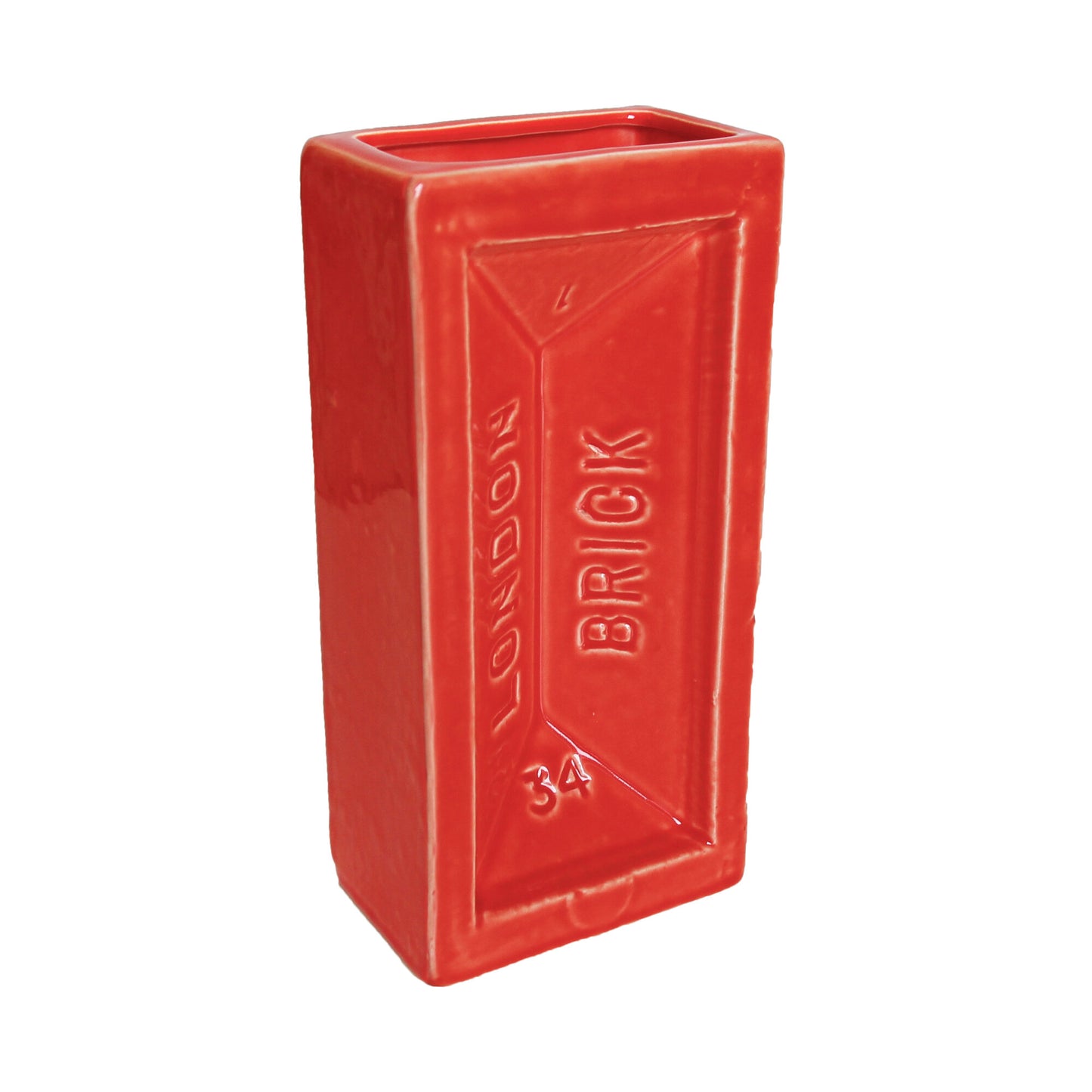 London Brick Vase in Burnt orange from StolenForm