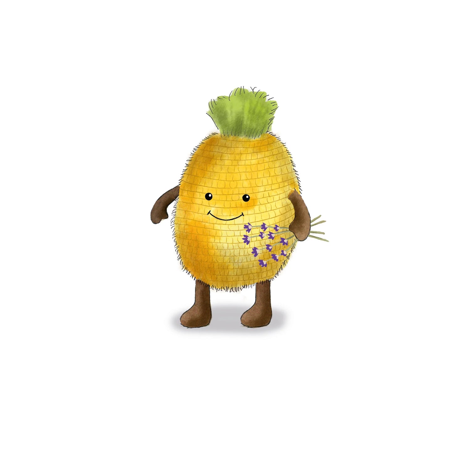 Warmies Pineapple Snuggable Hottie Heatable Toy