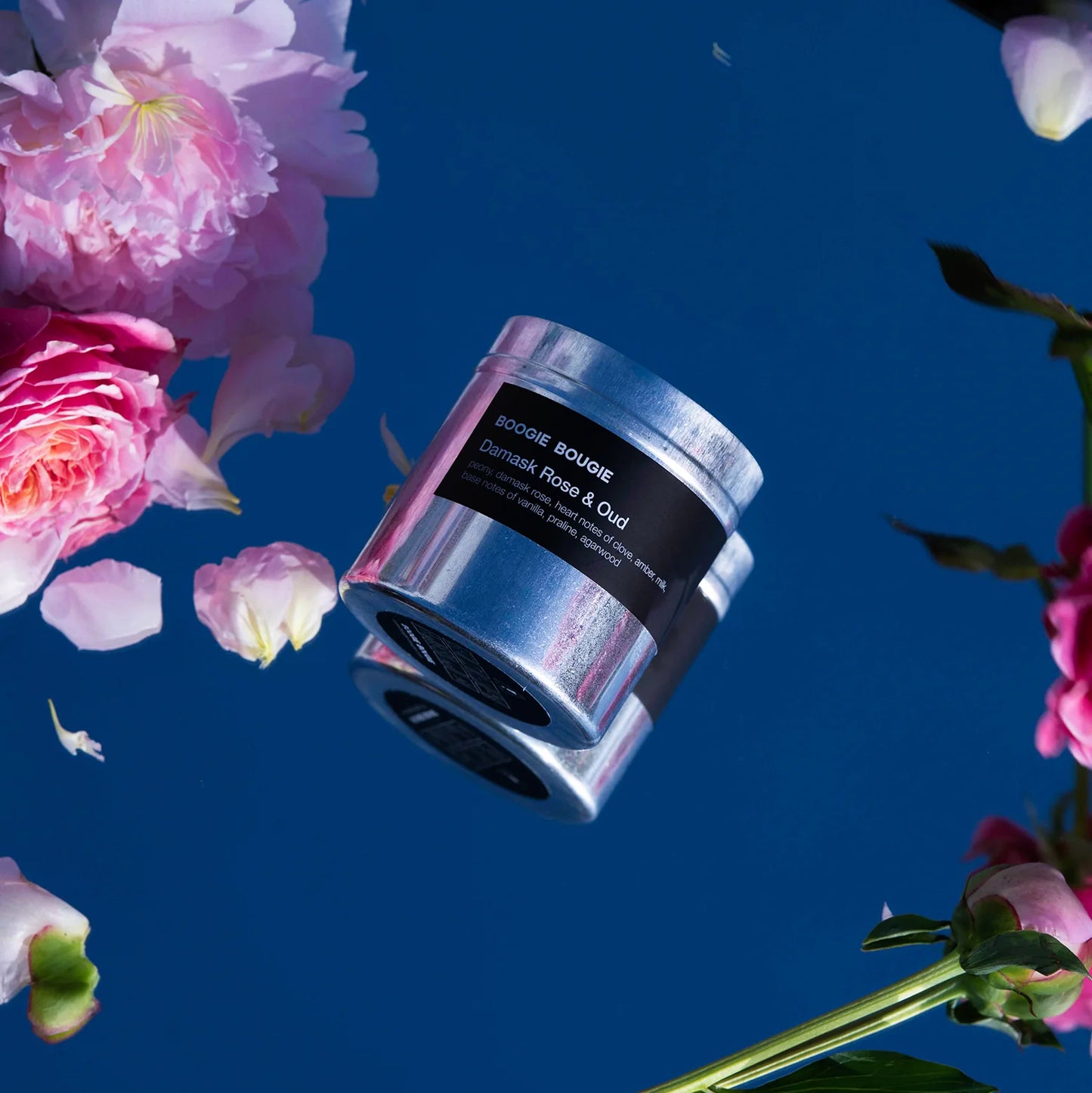 Boogie Bougie Damask Rose & Oud Candle