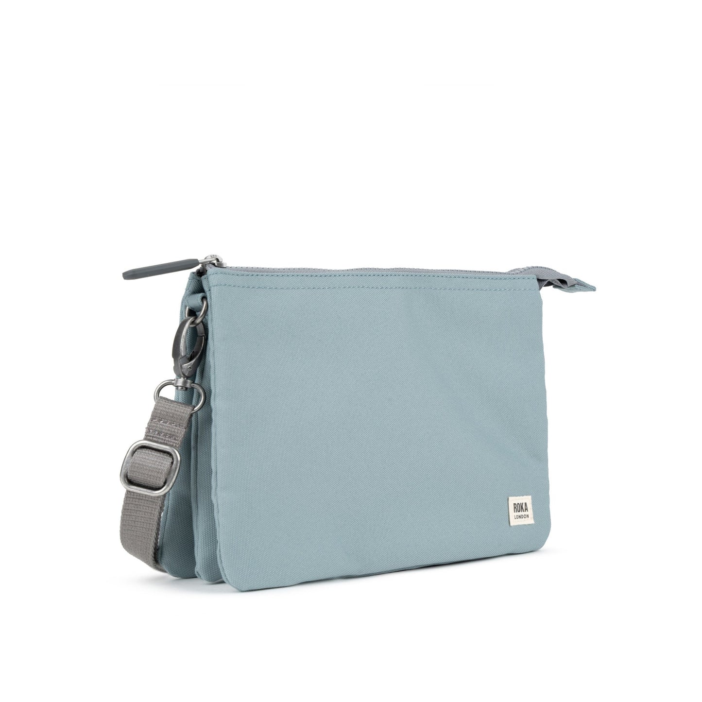 Roka Carnaby Crossbody XL Recycled Canvas - London Fog