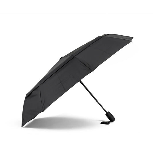 Roka Waterloo Recycled nylon umbrella in black