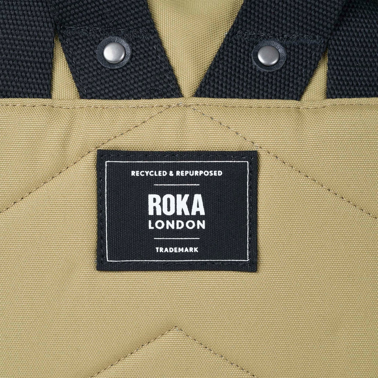 Roka Black Label Canfield B Khaki Medium Recycled Canvas