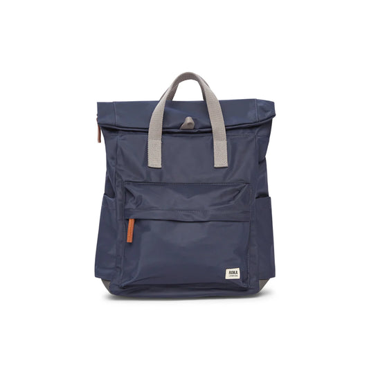 Roka Canfield B Medium Recycled Nylon in Midnight Blue