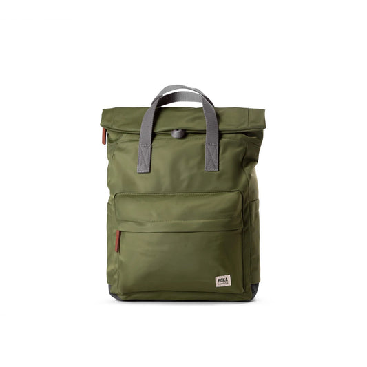 Roka Canfield B Medium Recycled Nylon in Avocado Green