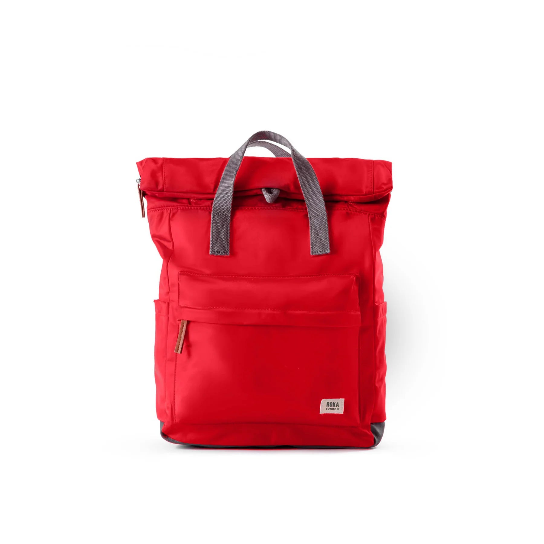 Roka Canfield B Medium Recycled Nylon in Cranberry red