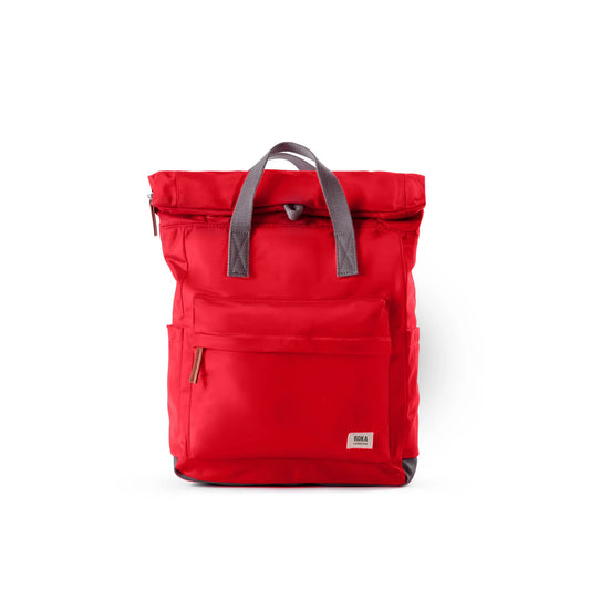 Roka Canfield B Medium Recycled Nylon in Cranberry red