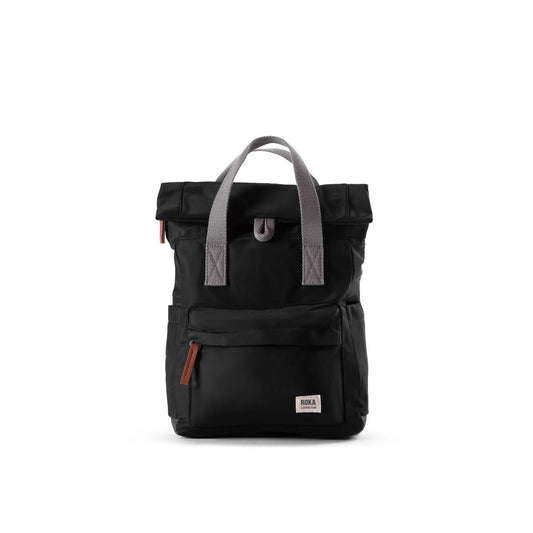 Roka Small Canfield B Black Recycled Nylon