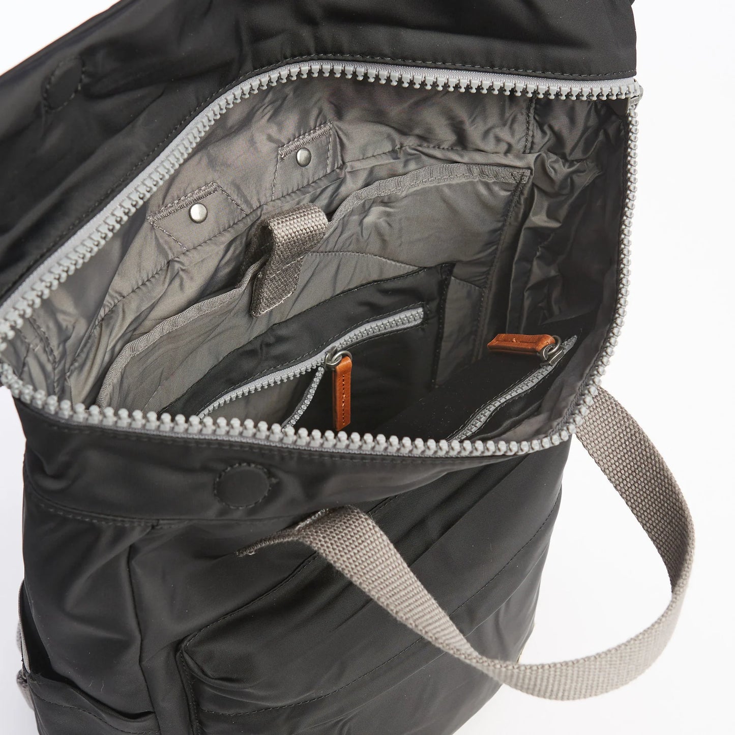 Roka Small Canfield B Black Recycled Nylon