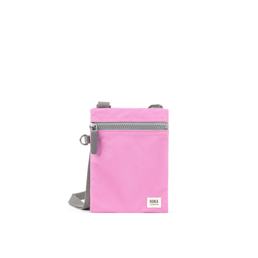 Roka Chelsea Recycled Nylon Bag in Orchid Pink colour